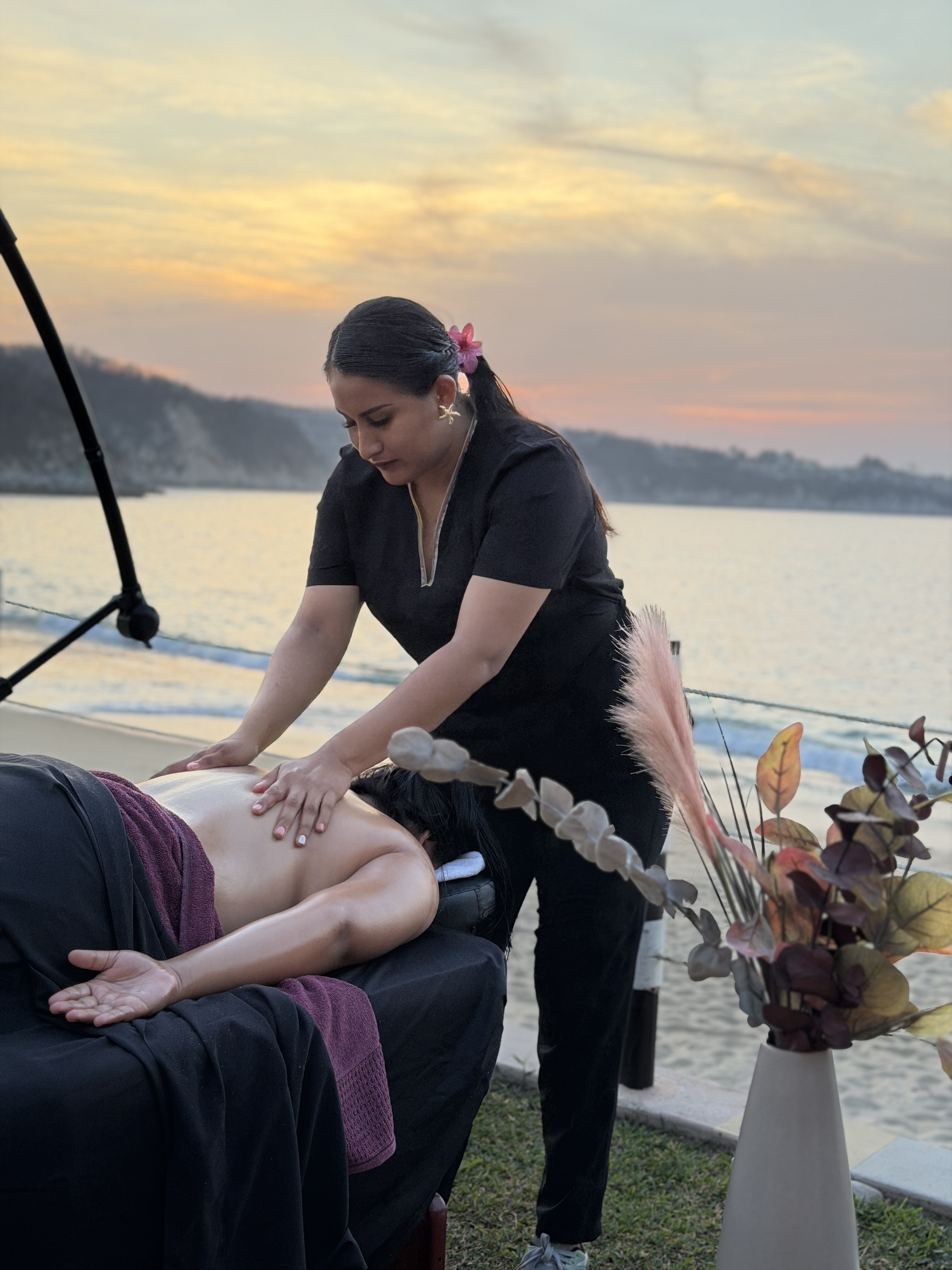 Masaje de espalda y cuello en Spa Quinta Bella